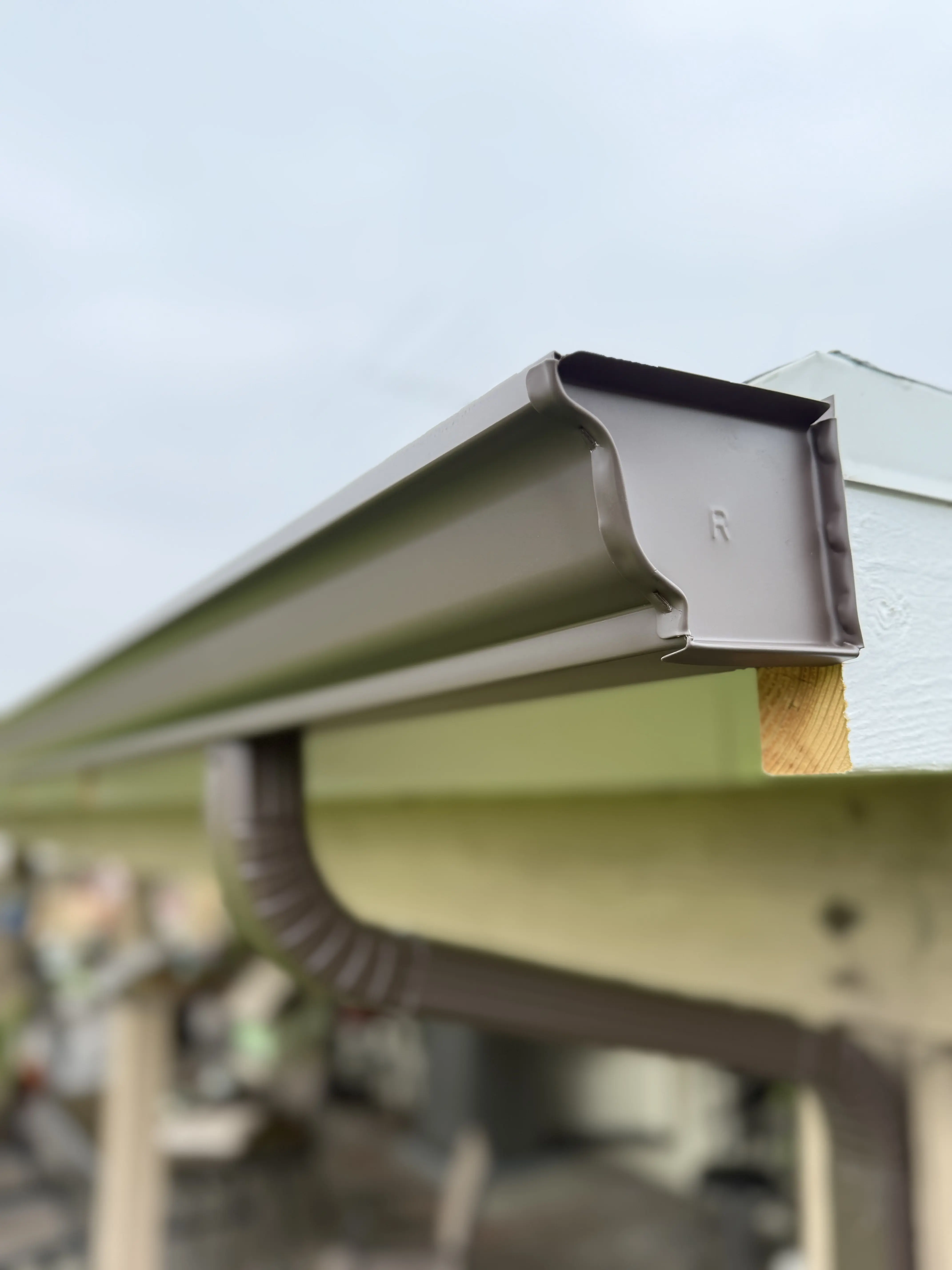 Gutter installation project 3